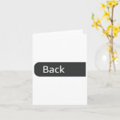 Loonoorlog - Bloemenwafel Kaart (Gele Bloem)