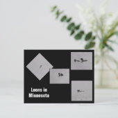 Loons in Minnesota Briefkaart (Staand voorkant)