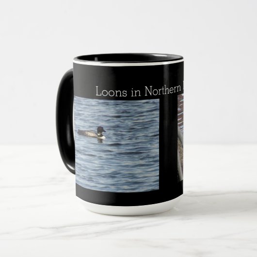 Loons in Noord-Minnesota Mok (Voorkant links)