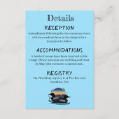 Loons Sunset Blue Informatiekaartje (Voorkant)