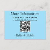 Loons Sunset Blue Informatiekaartje (Achterkant)