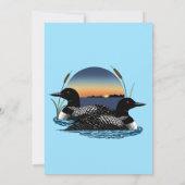 Loons Sunset Blue Kaart (Achterkant)