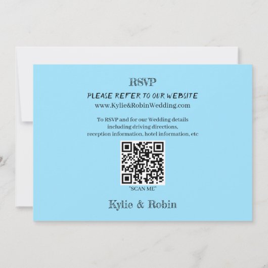 Loons Sunset Blue Kaart (Achterkant)