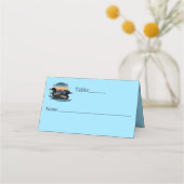 Loons Sunset Blue Plaatskaartje (Achterkant)