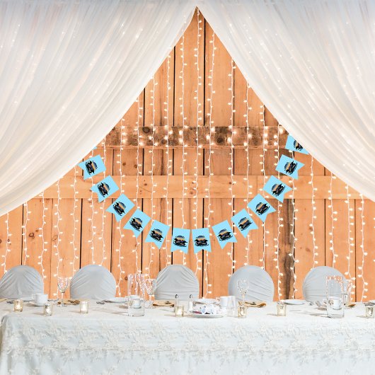 Loons Sunset Blue Vlaggetjes