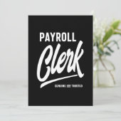 Loonskrankwerk Titel Cadeau Bedankkaart (Staand voorkant)