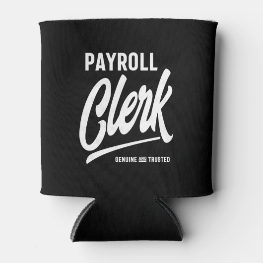 Loonskrankwerk Titel Cadeau Blikjeskoeler (Voorkant)