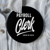 Loonskrankwerk Titel Cadeau Ronde Button 6,0 Cm (In situ)