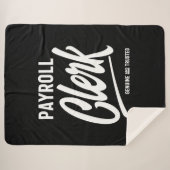 Loonskrankwerk Titel Cadeau Sherpa Deken (Voorkant (horizontaal))