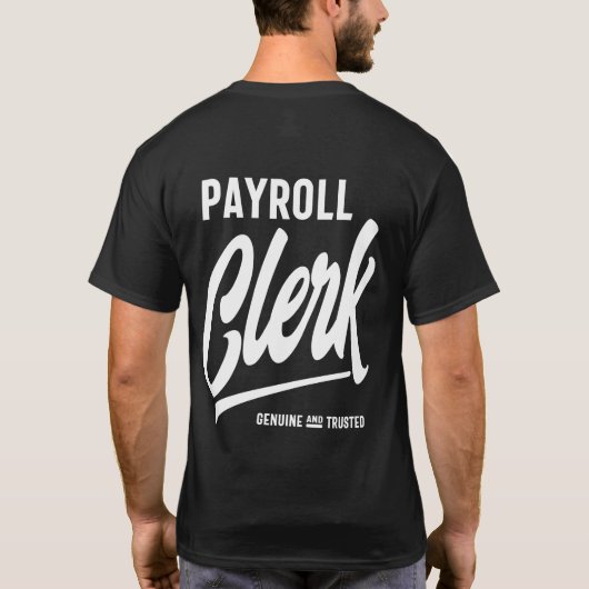Loonskrankwerk Titel Cadeau T-shirt (Achterkant)