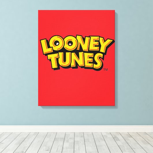 loonytunes poster canvas afdruk (Insitu (Houten vloer))