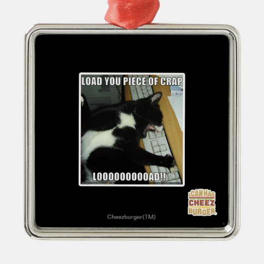 LOOOOOOOOAD METALEN ORNAMENT (Voorkant)