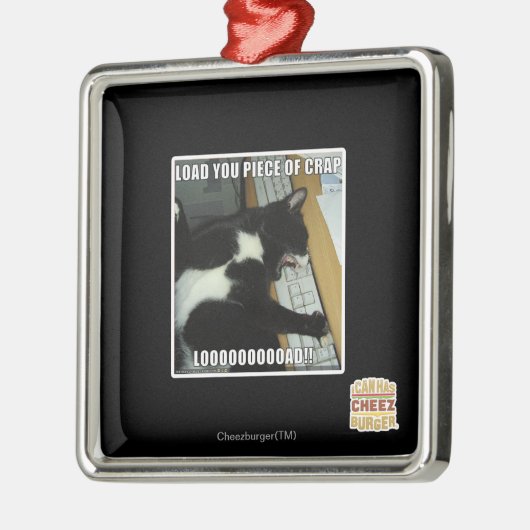 LOOOOOOOOAD METALEN ORNAMENT (Links)