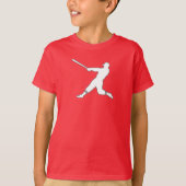 Loop af van honkbalshirt t-shirt (Voorkant)