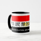 Loop als een Egyptenaar: vrij - Mok (Voorkant links)