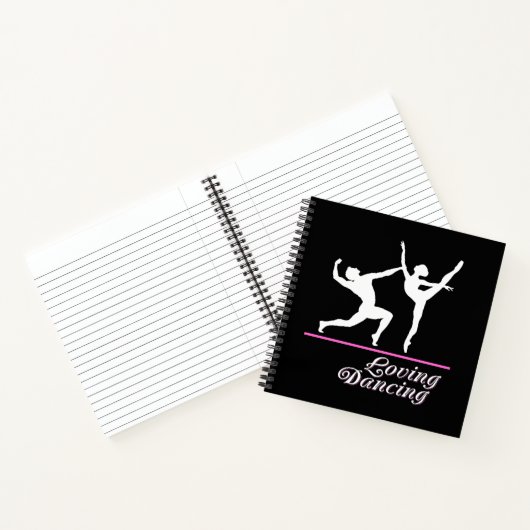 Loop dansen notitieboek (Binnen)