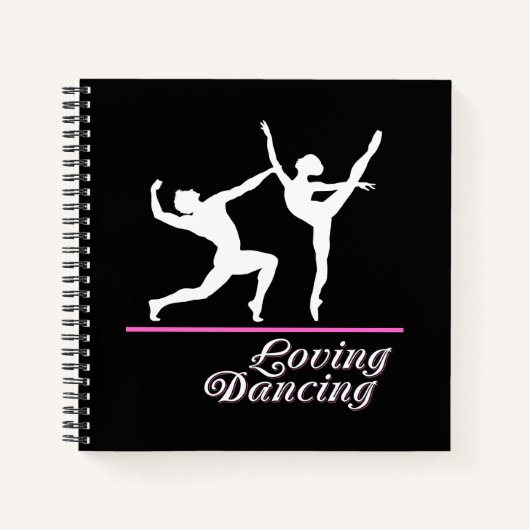 Loop dansen notitieboek (Voorkant)