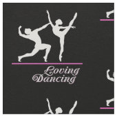 Loop dansen stof (Close Up)