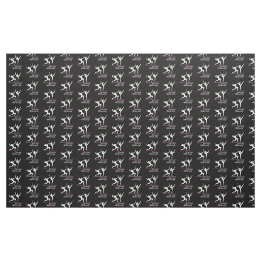 Loop dansen stof (Yard (91,4 cm))
