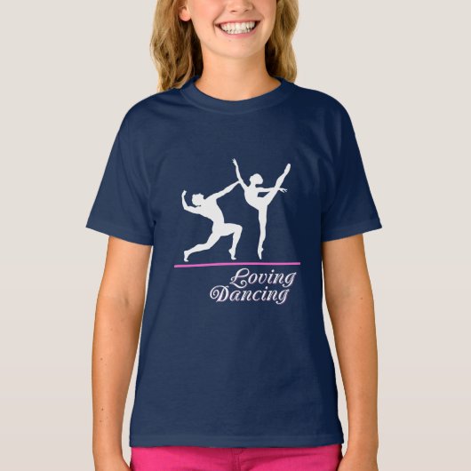 Loop dansen t-shirt (Voorkant)