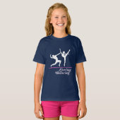 Loop dansen t-shirt (Voorkant volledig)