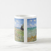 Loop de Cliff in Pourville - Claude Monet Koffiemok (Center)