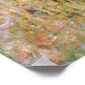 Loop de Cliff in Pourville - Claude Monet Poster (Hoek)