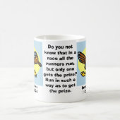 Loop de Goede Race 1 Korintiërs 9:2 Koffiemok (Center)