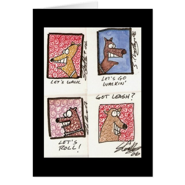 loop de hond (Voorkant)