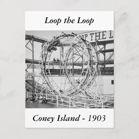 Loop de Loop, 1903 Briefkaart (Voorkant)