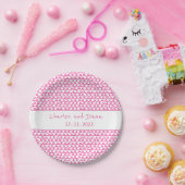 Loop de Loop Hot Roze Papieren Bordje (Feest)