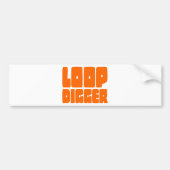 LOOP DIGGGER BUMPERSTICKER (Voorkant)