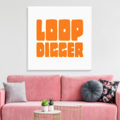 LOOP DIGGGER CANVAS AFDRUK (Insitu (Woonkamer))