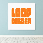 LOOP DIGGGER CANVAS AFDRUK (Insitu (Houten vloer))