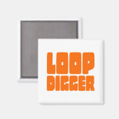 LOOP DIGGGER MAGNEET (Voorkant / Achterkant)