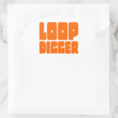 LOOP DIGGGER OVALE STICKER (Tas)