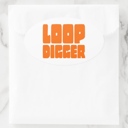 LOOP DIGGGER OVALE STICKER (Tas)