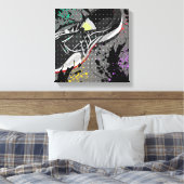 Loop door canvas afdruk (Insitu (Slaapkamer))