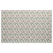 Loop door de Bossen op Bleek blauw Stof (Yard (91,4 cm))