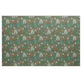 Loop door de Bossen op Hunter Green Stof (Fat Quarter)