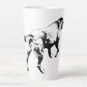 Loop door de herfst latte mok (Voorkant)