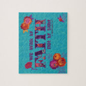 Loop door de Inspirerend heilige Christelijke Manu Legpuzzel (Verticaal)