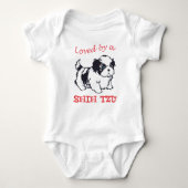 Loop door een Shih Tzu Romper (Voorkant)