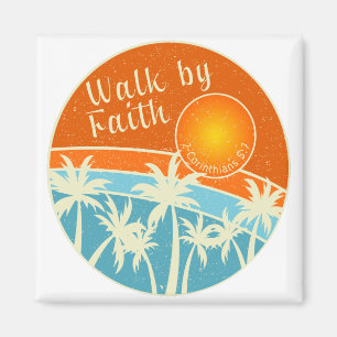 Loop door Faith Christelijk Design Magneet