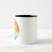 Loop door Faith Christelijk Design Tweekleurige Koffiemok (Center)