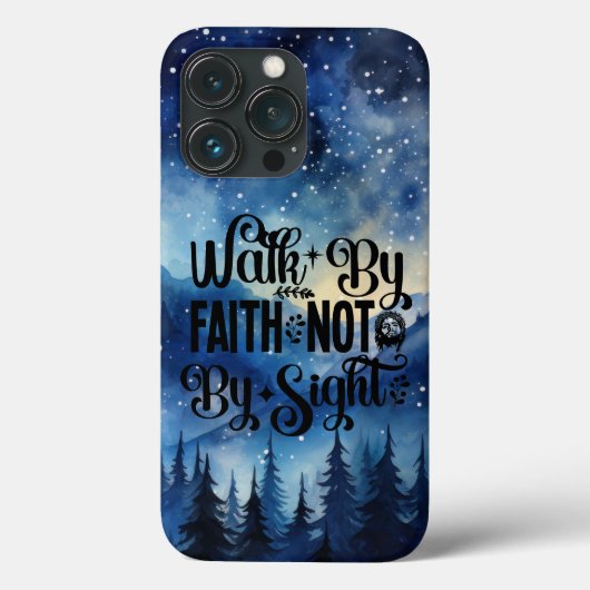 Loop door Faith iPhone Case (Achterkant)