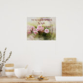 Loop door Faith Religious Floral Posters (Keuken)