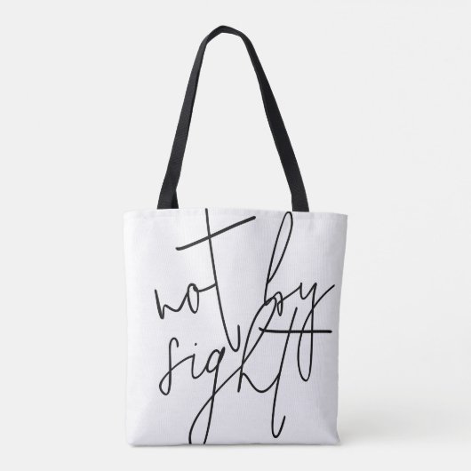 Loop door Faith Stylistic Tote Bag (Achterkant)