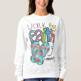 Loop door Faith Teenslippers Christelijke Jezus Bi Trui