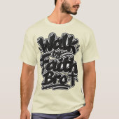 Loop door geloof Bro T-shirt (Voorkant)